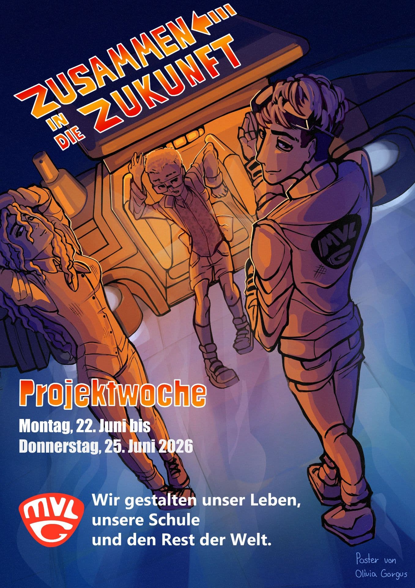 Plakat zur Projektwoche 2026