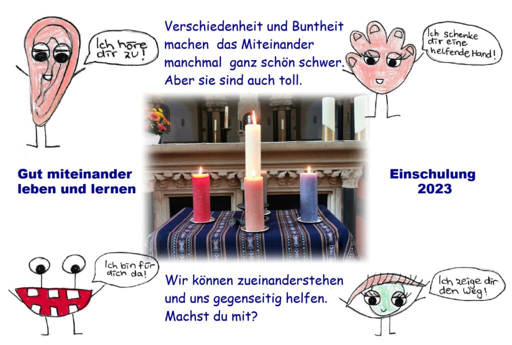 Erste religionsübergreifende Einschulungsfeier am MvLG