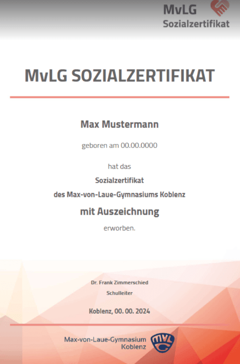 Neueinführung: Schulsozialzertifikat