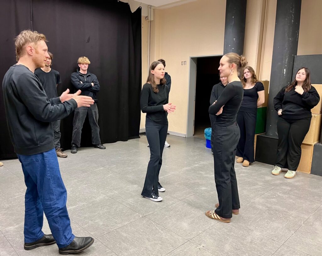 DS-Probe im Probenraum